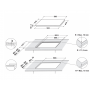 Електрична варильна поверхня HOTPOINT ARISTON HB4860BNE