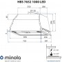 Витяжка MINOLA HBS 7652 WH 1000 LED
