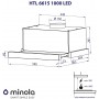 Витяжка MINOLA HTL 6615 WH 1000 LED