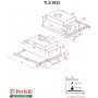 Витяжка PERFELLI TLS 9833 W LED Strip