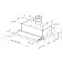 Витяжка FABER FLEXA NG HIP W A50 (315.0635.108) Витяжка FABER FLEXA NG HIP W A50 (315.0635.108)