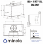 Витяжка MINOLA BGH 5977 BL Silent