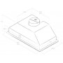 Витяжка ELICA CT17 C WH/A/52 Витяжка ELICA CT17 C WH/A/52