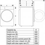 Сушильна машина HISENSE DH3S802BW3