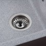 Кухонна мийка VENTOLUX DIAMANTE (GRAY GRANIT) 765x485x200