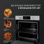 Електрична духова шафа PERFELLI DIAMOND 6D10N INOX Електрична духова шафа PERFELLI DIAMOND 6D10N INOX