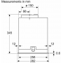 Витяжка BOSCH DLN56AC50