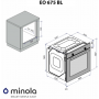 Електрична духова шафа MINOLA EO 675 BL Електрична духова шафа MINOLA EO 675 BL