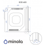 Електрична духова шафа MINOLA EOD 683 BL