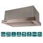 Витяжка VENTOLUX GARDA 50 INOX (700) LED