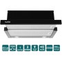 Витяжка VENTOLUX GARDA 60 BK (1100) LED
