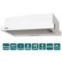 Витяжка VENTOLUX GARDA 60 WH (500) LED Витяжка VENTOLUX GARDA 60 WH (500) LED