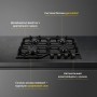 Газова варильна поверхня WEILOR GG 604 BL