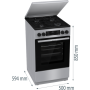 Комбінована плита GORENJE GK5C43SH Комбінована плита GORENJE GK5C43SH