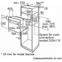 Електрична духова шафа BOSCH HBF512BB1T