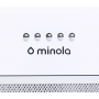 Витяжка MINOLA HBI 5222 WH 700 LED