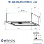 Витяжка MINOLA HBI 5264 BL GLASS 700 LED Line Витяжка MINOLA HBI 5264 BL GLASS 700 LED Line