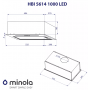 Витяжка MINOLA HBI 5614 BL 1000 LED