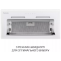 Витяжка MINOLA HBI 6473 WH GLASS 800 LED Line Витяжка MINOLA HBI 6473 WH GLASS 800 LED Line