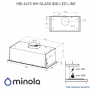Витяжка MINOLA HBI 6473 WH GLASS 800 LED Line Витяжка MINOLA HBI 6473 WH GLASS 800 LED Line