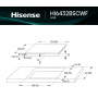 Електрична варильна поверхня HISENSE HI6432BSCWF Електрична варильна поверхня HISENSE HI6432BSCWF