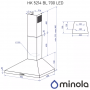 Витяжка MINOLA HK 5214 BL 700 LED Витяжка MINOLA HK 5214 BL 700 LED