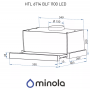 Витяжка MINOLA HTL 6714 BLF 1100 LED