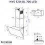 Витяжка MINOLA HVS 5224 BL 700 LED Витяжка MINOLA HVS 5224 BL 700 LED