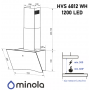 Витяжка MINOLA HVS 6812 WH 1200 LED
