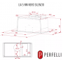 Витяжка PERFELLI LIA 5 NM NERO SILENZIO