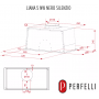 Витяжка PERFELLI LIANA 5NW NERO SILENZIO