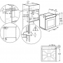 Електрична духова шафа ELECTROLUX LOC8H39WZ