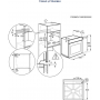 Електрична духова шафа ELECTROLUX LOD8C39Z Електрична духова шафа ELECTROLUX LOD8C39Z