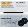 Витяжка WEILOR LUMINA WBG 69 BLACK MATTE SILENCE Витяжка WEILOR LUMINA WBG 69 BLACK MATTE SILENCE