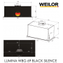 Витяжка WEILOR LUMINA WBG 69 BLACK SILENCE