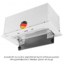Витяжка WEILOR LUMINA WBG 69 WHITE SILENCE Витяжка WEILOR LUMINA WBG 69 WHITE SILENCE