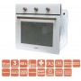 Газова духова шафа VENTOLUX MILANO ESG (WH)