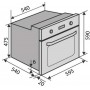 Газова духова шафа VENTOLUX MILANO ESG (X)