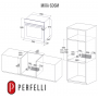 Електрична духова шафа PERFELLI MIRA 6D6M INOX