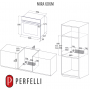 Електрична духова шафа PERFELLI MIRA 6D6M NERO