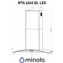 Витяжка MINOLA MTG 6242 BL LED