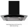 Витяжка MINOLA MTG 6642 BL LED