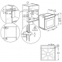 Електрична духова шафа AEG NBU5A43PB
