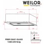 Витяжка WEILOR PBSR 52651 GLASS WH 1300 LED Strip