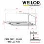 Витяжка WEILOR PBSR 72651 GLASS BL 1300 LED Strip Витяжка WEILOR PBSR 72651 GLASS BL 1300 LED Strip