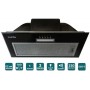 Витяжка VENTOLUX PUNTO 52 BK (700) PB PC
