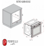 Електрична духова шафа PERFELLI RETRO 6A8N BEIGE