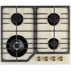 Газова варильна поверхня PERFELLI VINTAGE GW69C BEIGE