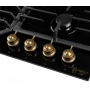 Газова варильна поверхня PERFELLI VINTAGE GW69C NERO