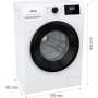 Пральна машина GORENJE W3NGPI72SBS Пральна машина GORENJE W3NGPI72SBS